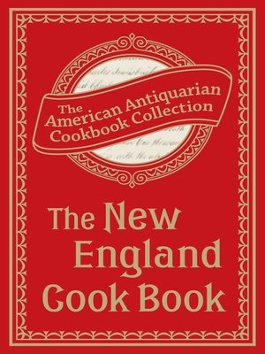 cover image of The New England Cook Book